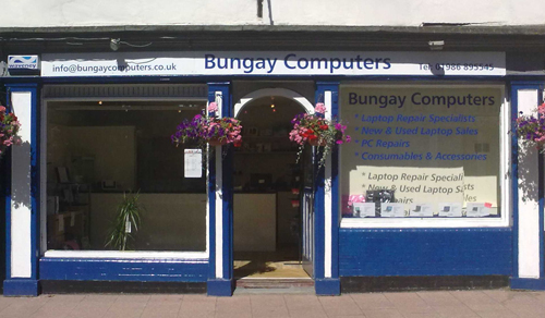 Bungay Computers Shop Front
